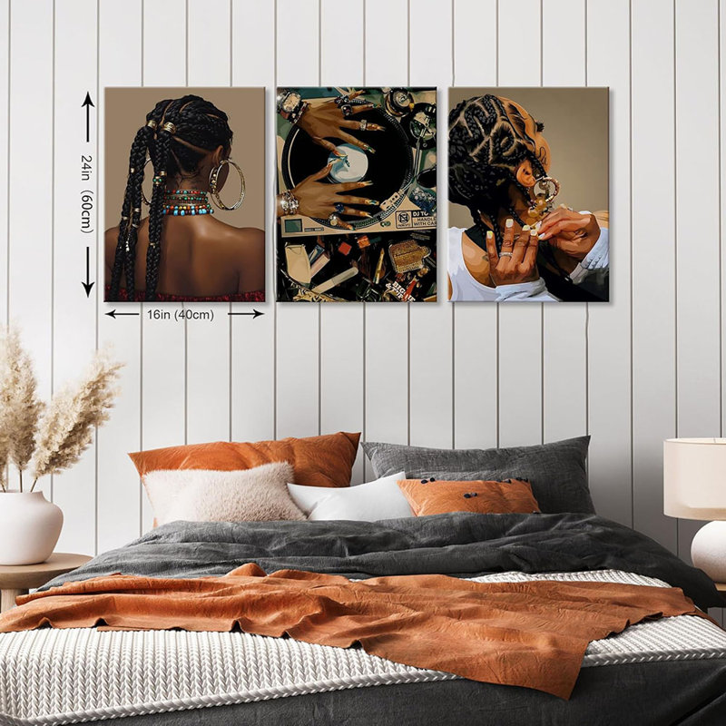 3 Piece Wrapped Canvas Print