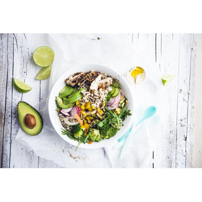 Quinoa Bulgur Bowl 1 Piece Wrapped Canvas Wall Art