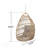 Elijah Foldable Hanging Chair, Cozy Open-Basket Seating With Durable Polyethylene Rattan And Rope Weave For Indoor And Outdoor Use-411613057