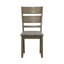 Ensemble de table à tréteaux avec 6 chaises rembourrées Luz-115140675-104881992