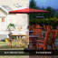 Rectangle Patio Umbrella With Crank Lift (Base Not Included)