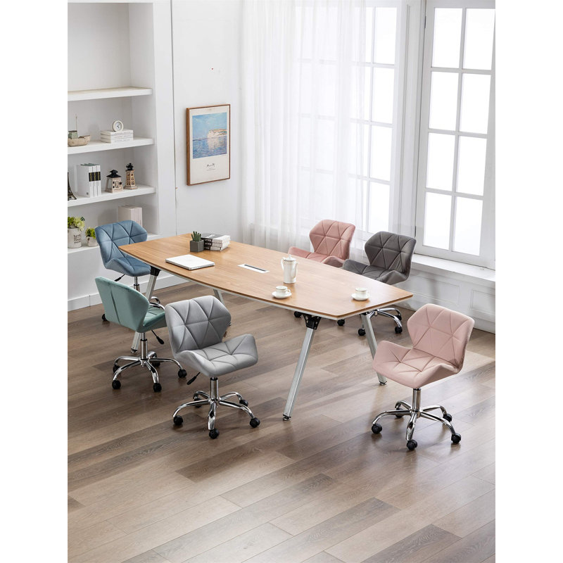 Velvet Executive Chair, Grey
