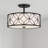Baileyann 4-Light Ceiling Light In Matte Black-70337263