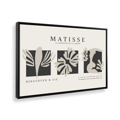 Le trio «The Parakeet and the Mermaid» par Matisse