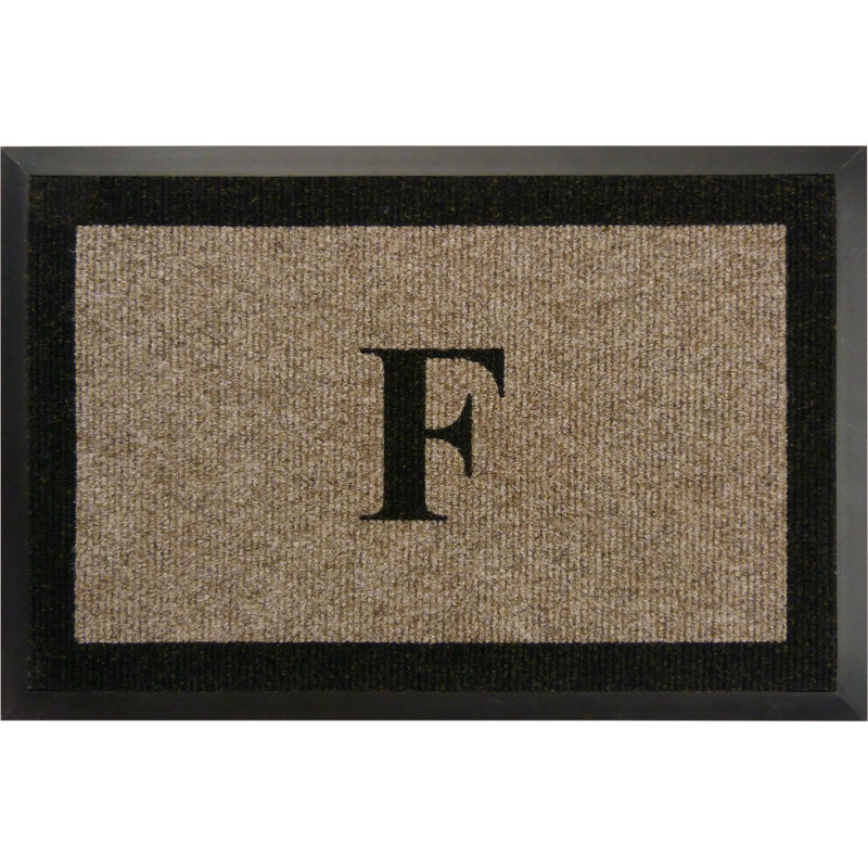 Tapis d'extérieur antidérapant Asai, Taupe, F, l 36 po x L 60 po