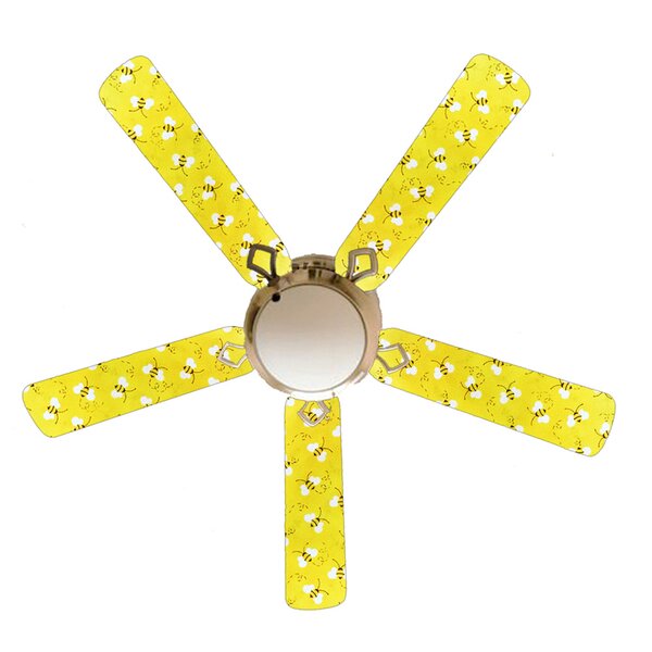 Zoomie Kids Matlock 52'' Ceiling Fan with Light Kit | Wayfair