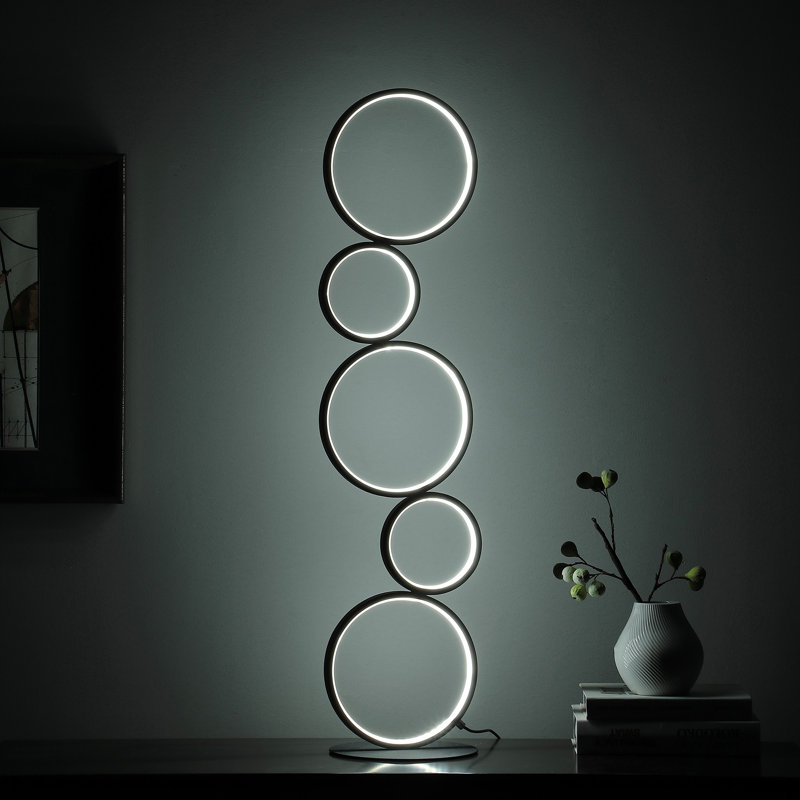 Metal Table Lamp, Black
