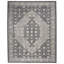 Tapis gris tissé à la machine Pinette-1416428676