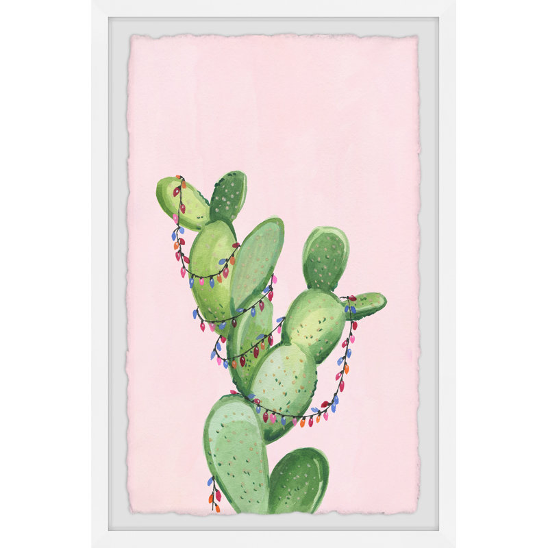 Peruvian Christmas - Single Picture Frame Painting, 30cm H x 20cm W x 3.81cm D