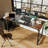 Computer Desk, 63 Inch Office Desk, Gaming Desk With Storage, Writing Desk Work Desk For Home Office, Study, Modern Simple Desk, Large Legroom, Metal Frame, Rustic Brown And Black