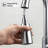 JS Pull Down Single Handle Kitchen Faucet with Deck Plate 3 Spray Modes Eco Water Saving-86643911