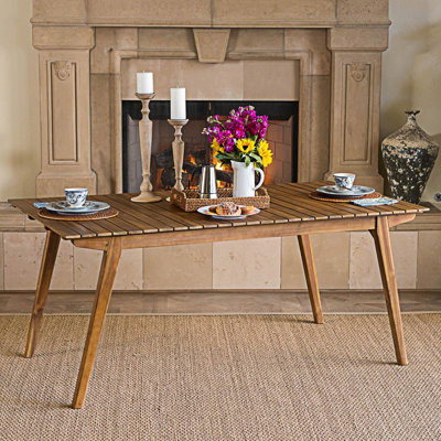 Lindo Solid Wood Dining Table