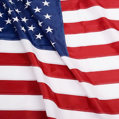 Drapeau américain EverStrong Series robuste - étoiles brodées et rayures cousues - drapeaux de la bannière nationale des États-Unis