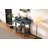Elegant Retro Console Table With Curved Design And Smooth Glaze For Entryways, Living Rooms And Hallways-1940651352