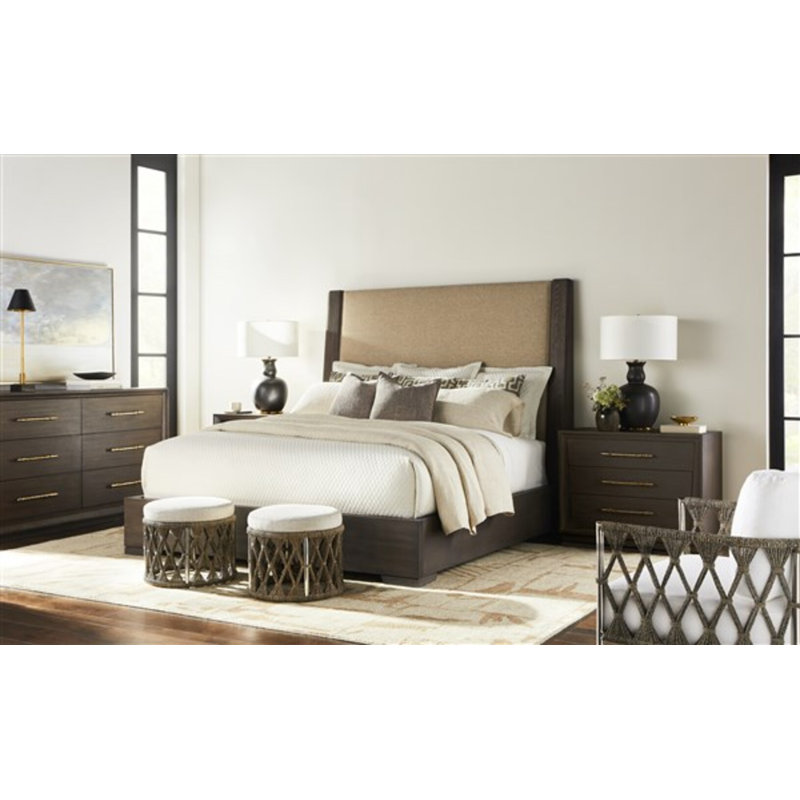 Vanguard Solid Wood Nightstand, Cascade