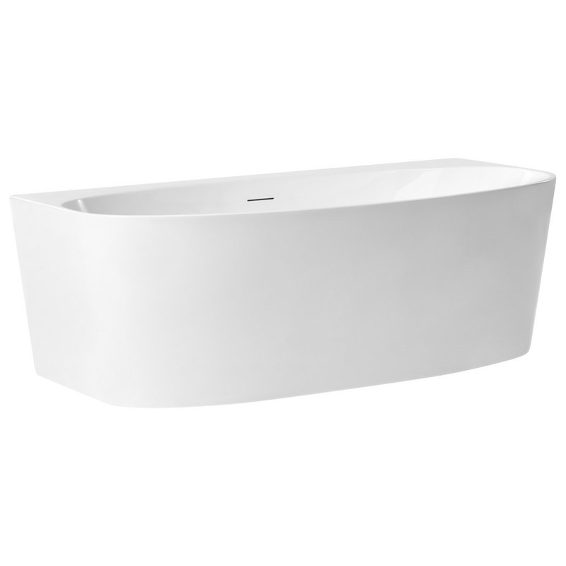 800 mm W Wall Mounted Acrylic Bath