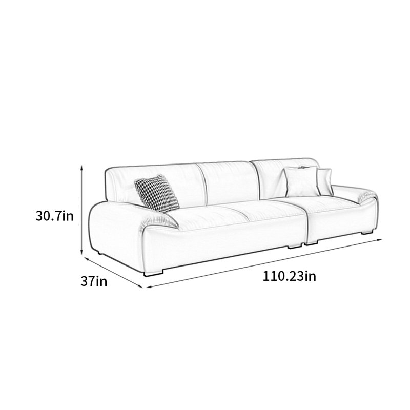 Gammage, 3, H 30,7 po x l 110,23 po x P 37 po