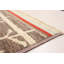 Tapis unique en laine noué à la main mogul des années 2010 brun clair / gris 6 pi 1 po x 8 pi 10 po Quiniyah