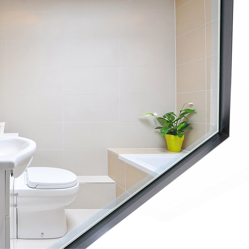Miroir noir brillant pour salle de bain 48x30inch