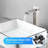 Waterfall Bathroom Vessel Faucet With Pop-Up Drain Single Hole Bathroom Vessel Sink Faucets Stainless Steel Single Handle Tall Bathroom Vanity Basin Taps-115046573