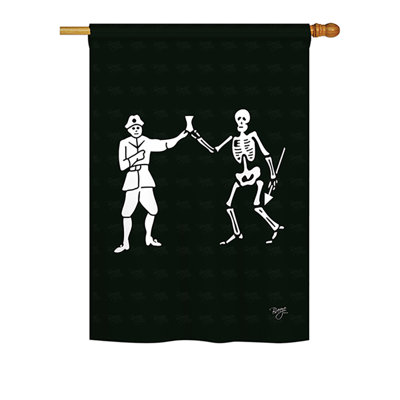 Double Sided Polyester House Flag