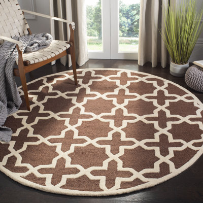 Igna Cambridge Hand Tufted Wool Geometric Rug