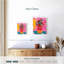 Fleurs sur pot de soupe sur toile-1086166790
