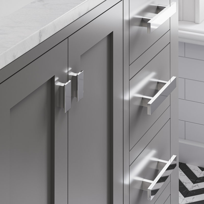 Steve 36'' W Single Vanity, Gray