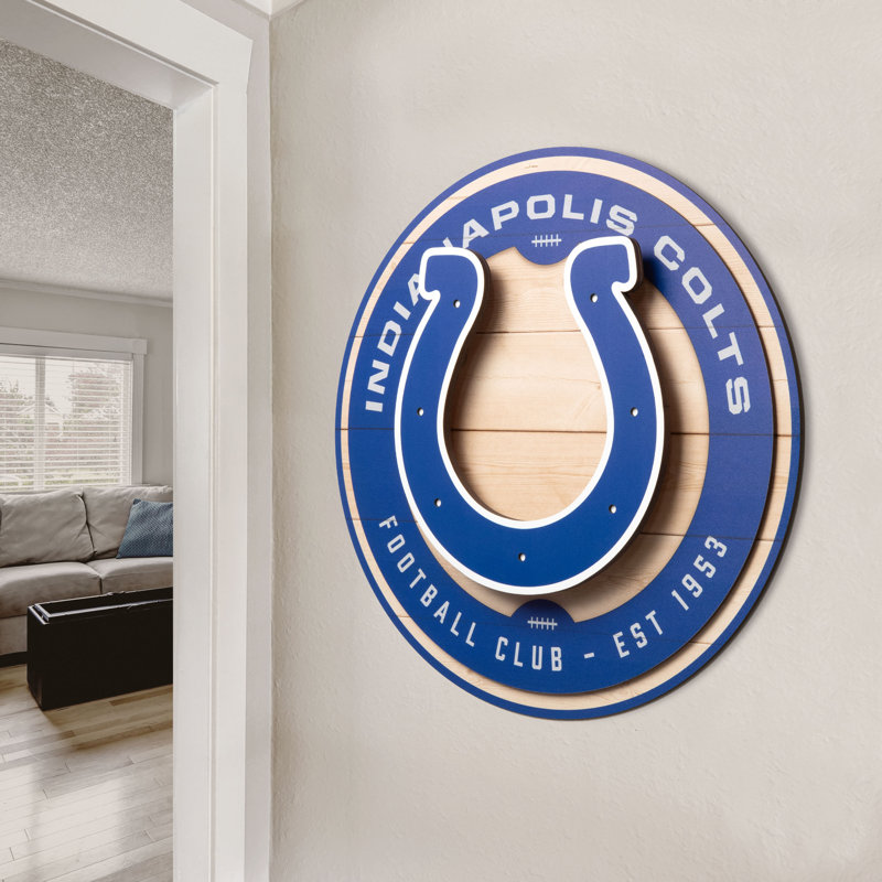 NFL Indianapolis Colts 3DX Circle Wall Art
