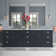 Didomenico 96'' Double Bathroom Vanity with Carrara Quartz Top