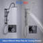 Système de douche à pluie multifonction Rainlex-82851306