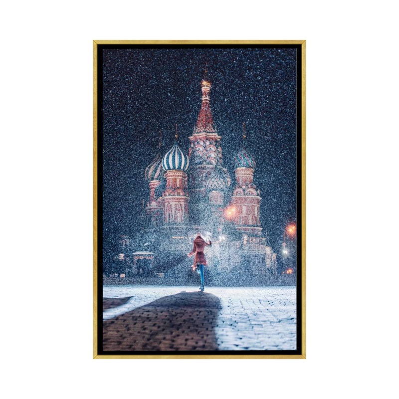 « Such Fairytale » par Hobopeeba-impression, H 26 po x l 18 po x 1,5 po, Toile encadrée d'or, Pas de tapis