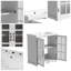 Meuble-lavabo moderne avec lavabo en céramique-2051604808