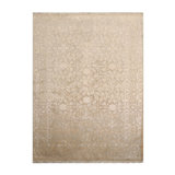 Lorrine One-of-a-Kind Rectangle 4'3'' X 5'10'' 1970s Wool Area Rug in Ivory