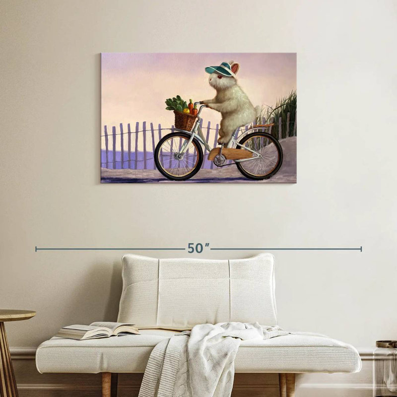 Brampt Beach Bunny, 24" H x 36" W