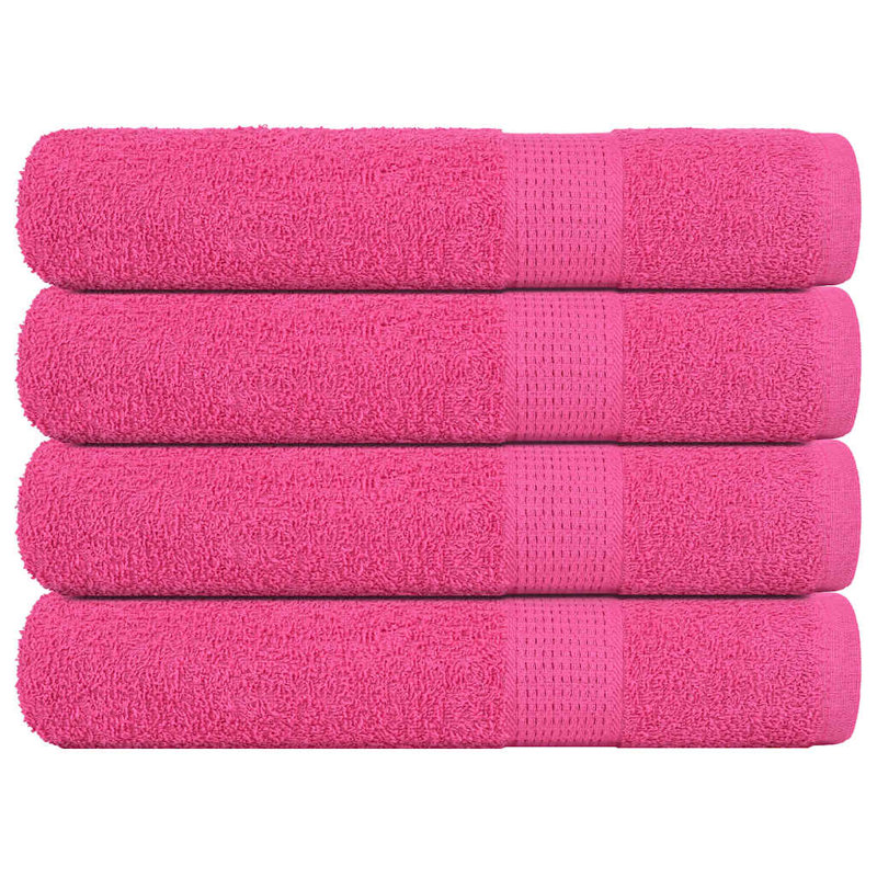 Reshod 100% Cotton Beach Towel, Pink