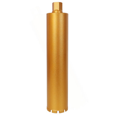 4 Inch Diamond Core Drill Bits,1-1/4"-7 Thread Diamond Core Bit For Cured Concrete With Rebar, Hard Masonry, Brick Block, Stucco, Stone,Mesh