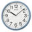 QXA756LLH Wall Clock, Blue-50514076