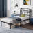14 Inch Metal Bed Frame With Headboard And Charging Station No Box Spring Needed-107361070