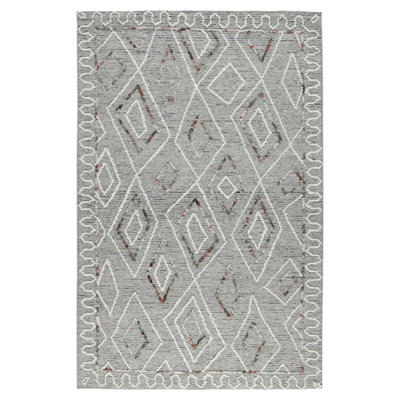 Shiven Wool Geometric Indoor Rug