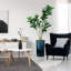 Faux arbre artificiel en ficus Lyrata-97704130