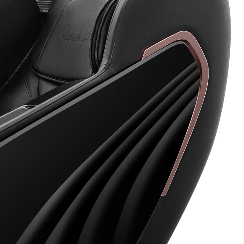 Fauteuil de massage 4d Sl-rail Zero Gravity, Noir, noir, noir, noir