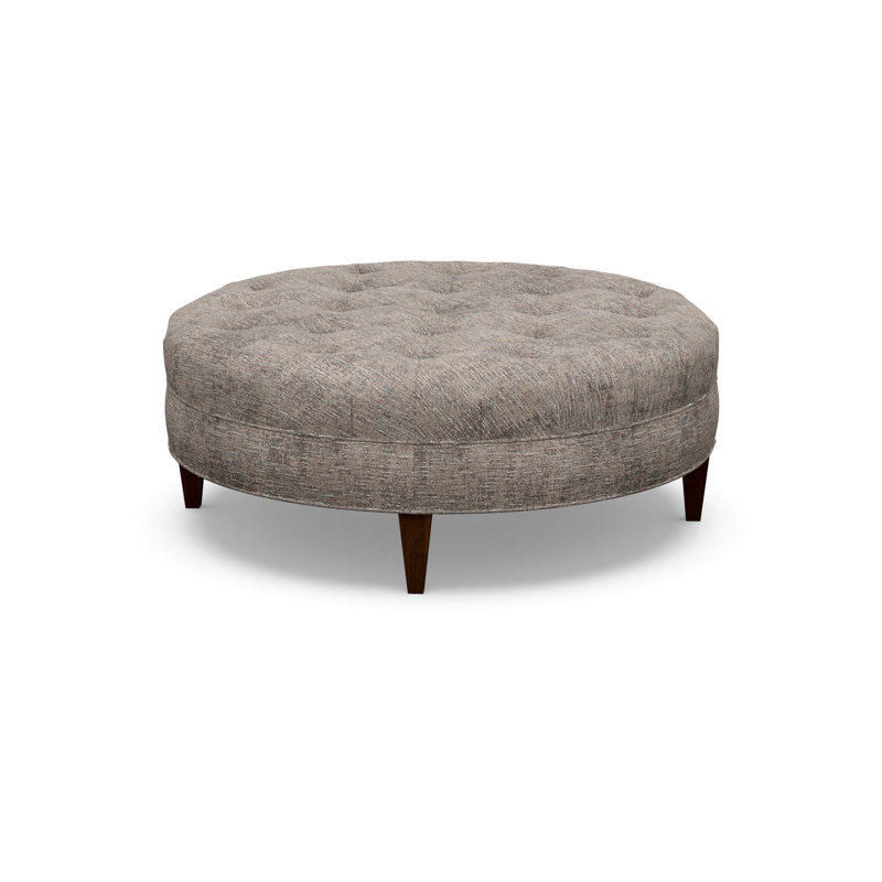 Round Ottoman, Walnut, 9637-82