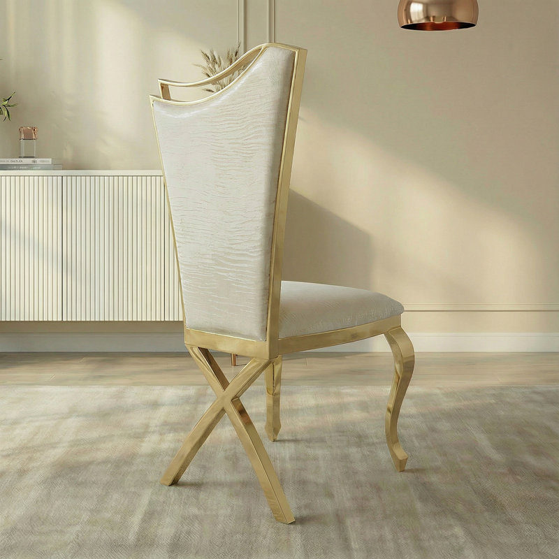 Chaise de salle à manger Gorgeous, 2, Beige