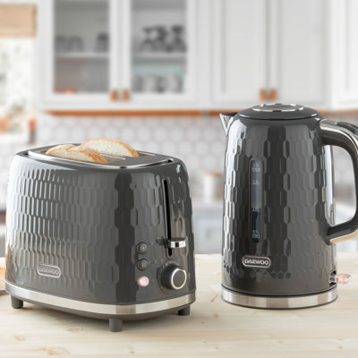 Daewoo Hive 1.7L Kettle and Toaster Set