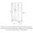 American Light Luxury Solid Wood Accent Cabinet