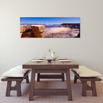 Art mural abstrait paysage contemporain du sud South Grand Canyon, Arizona, États-Unis