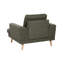 Taris Upholstered Fabric Armchair-690113499