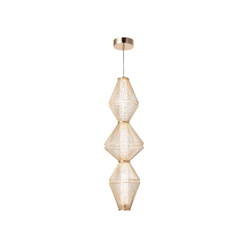 Oranique Tiered Wire LED Pendant