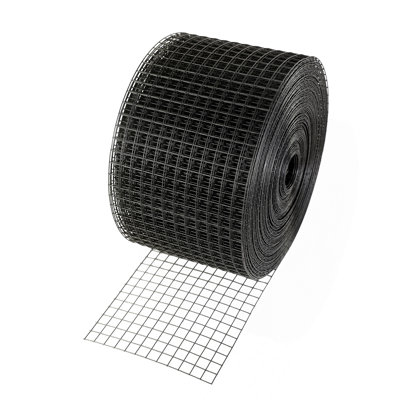 8 inch x 100ft Solar Panel Bird Guard, Critter Guard Roll Kit with Rust-proof PVC Coating, Solar Panel Guard with 50pcs Tire Wires, 1/2 inch Wire Roll Mesh